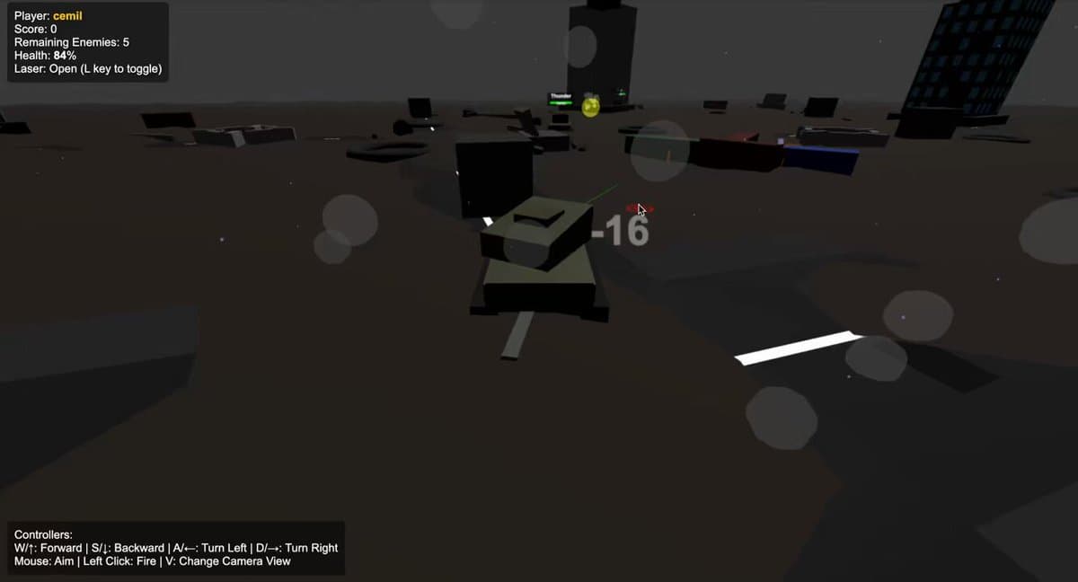 Battle Tank screenshot
