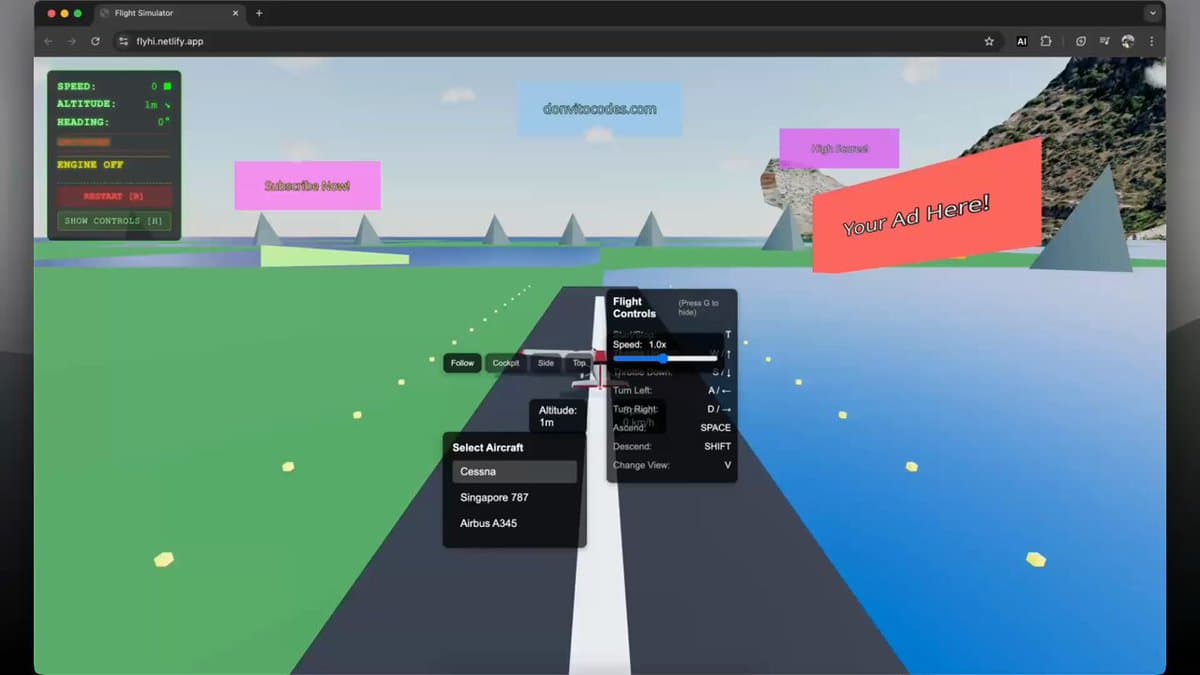Flight Simulator screenshot